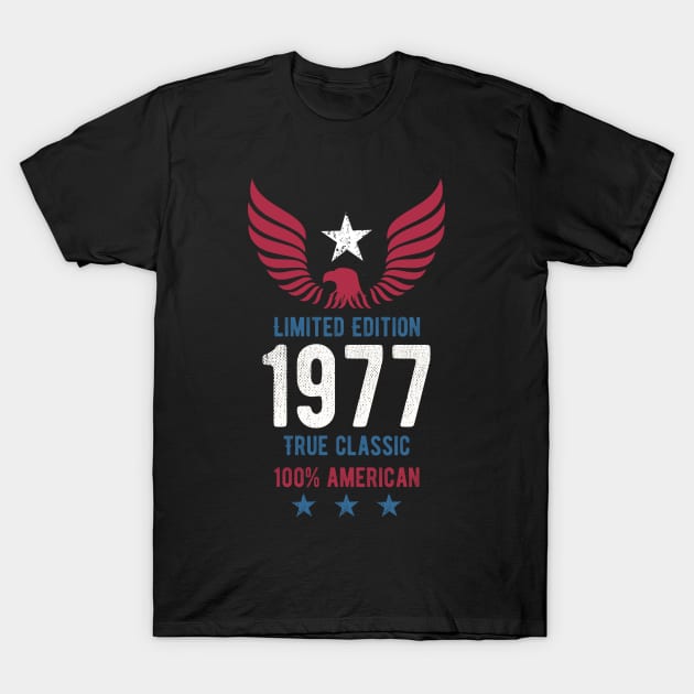 1977 Limited Edition 100% American T-Shirt by rodmendonca